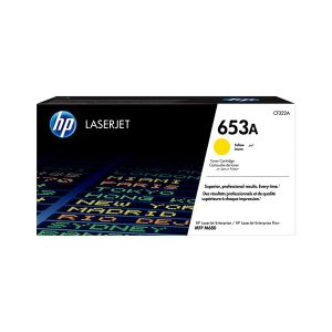 HP 653A - yellow - original - LaserJet - toner cartridge (CF322A)
