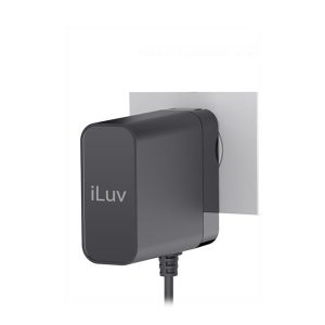 iLuv 45W USB-C Faster AC Adapter with 6ft Cable - power adapter - 45 Watt