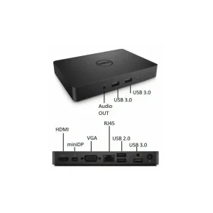 Dell - WD15 K17A Powered USB-C Docking Station