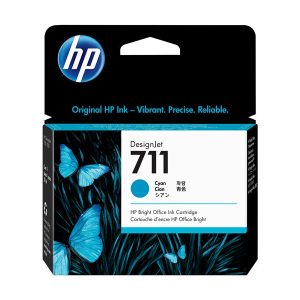 HP 711 - cyan - original - DesignJet - ink cartridge