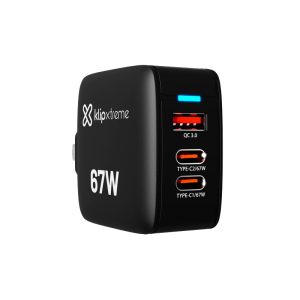 Klip Xtreme Wall Charger TypeC + A KMC-500