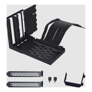 Lian Li VG4-4-V2X - GPU bracket kit (vertical) - universal, 4 slots, with Gen 4 riser