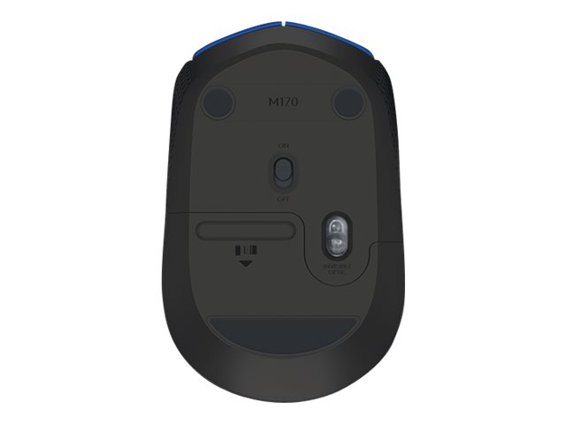 Logitech M170 - mouse - 2.4 GHz - blue - Image 3