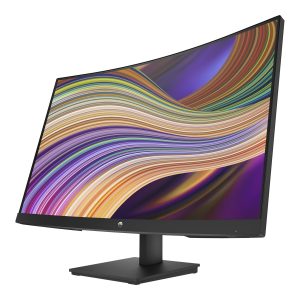 HP V27c G5 - LED monitor - curved - 27" - 1920 x 1080 Full HD (1080p) @ 75 Hz - VA - 300 cd/m² - 3000:1 - 5 ms - HDMI, DisplayPort - speakers - black