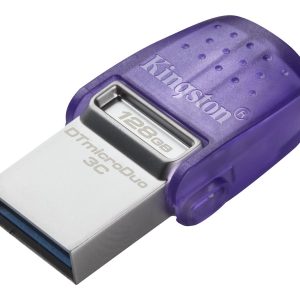 Kingston DataTraveler microDuo 3C - USB flash drive - 128 GB