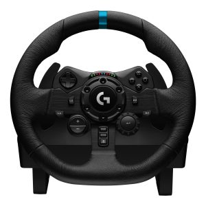 Logitech G923 Racing - wheel and pedals set - wired