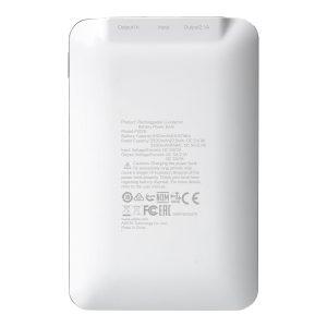 ADATA PV120 Power Bank - Power bank - 5100 mAh - 2.1 A - 2 output connectors (USB) - white