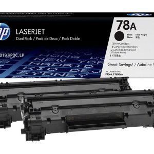 HP 78A - 2-pack - black - original - LaserJet - toner cartridge (CE278AD)