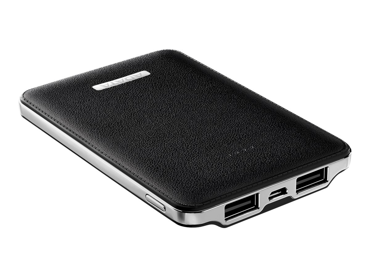 ADATA PV120 Power Bank - Power bank - 5100 mAh - 2.1 A - 2 output connectors (USB) - black - Image 5