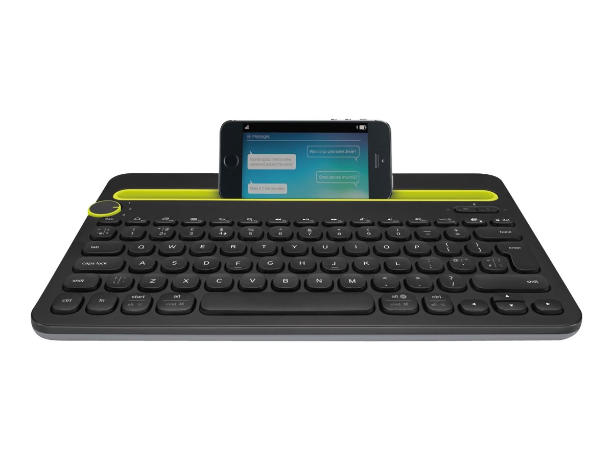 Logitech Multi-Device K480 - Keyboard - Bluetooth - black - Image 2