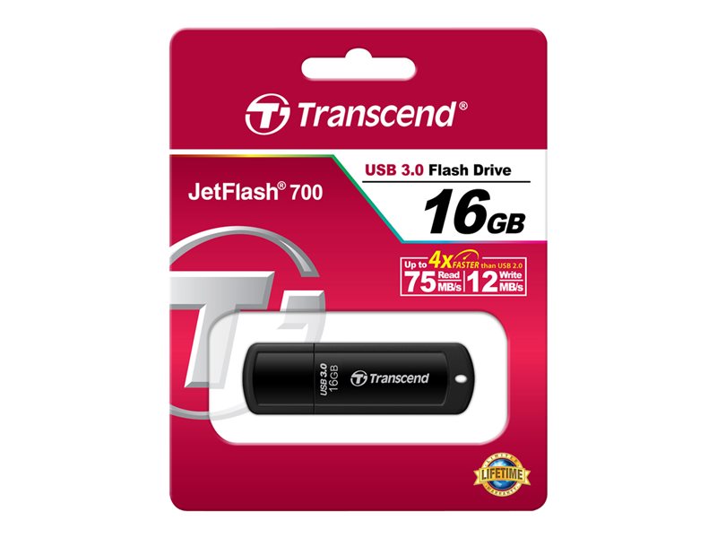 Transcend JetFlash 700 - USB flash drive - 16 GB - Image 7