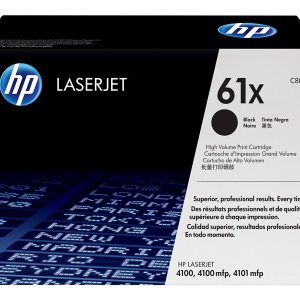 HP 61X - High Yield - black - original - LaserJet - toner cartridge (C8061X)
