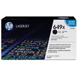 HP 649X - High Yield - black - original - LaserJet - toner cartridge (CE260X)