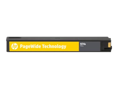 HP 974X - High Yield - yellow - original - PageWide - ink cartridge - Image 3