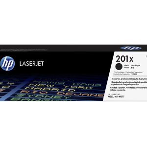 HP 201X - High Yield - black - original - LaserJet - toner cartridge (CF400X)