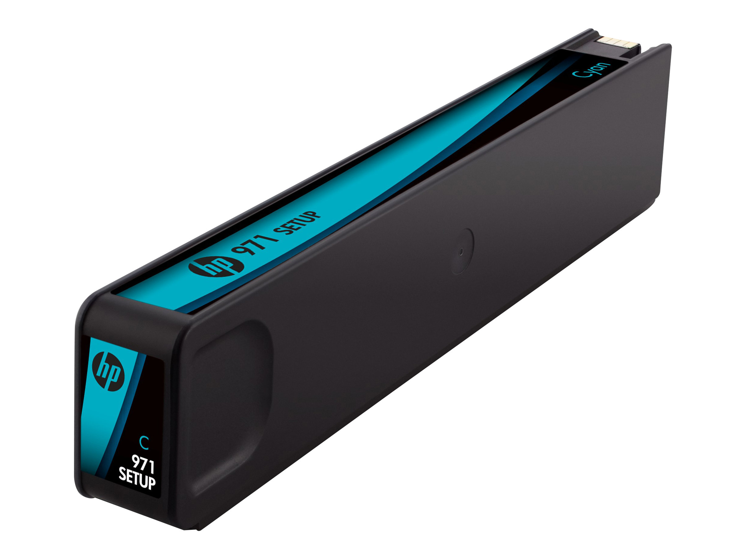 HP 971 - cyan - original - Officejet - ink cartridge - Image 2