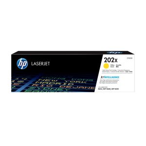 HP 202X - High Yield - yellow - original - LaserJet - toner cartridge (CF502X)