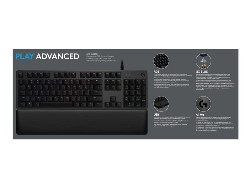 Logitech Gaming G513 - keyboard - carbon Input Device - Image 20