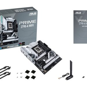 MSI PRO Z790-A WiFi ProSeries Motherboard,12th/13th Gen Intel Processors, LGA 1700, DDR5, PCIe 5.0, M.2, 2.5Gbps LAN, USB 3.2 Gen2, Wi-Fi 6E, ATX