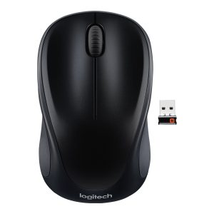 Logitech M317 - mouse - 2.4 GHz - black
