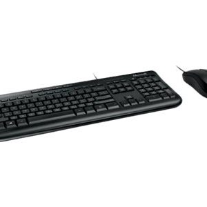 Microsoft Wired Desktop 600 - keyboard and mouse set - QWERTY - US - black Input Device