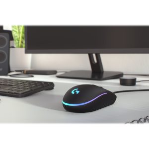 Logitech Gaming Mouse G203 LIGHTSYNC - mouse - USB - black