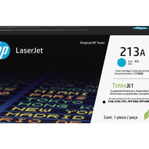 HP 213A - cyan - original - LaserJet - toner cartridge (W2131A)