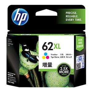 HP 62XL - High Yield - color (cyan, magenta, yellow) - original - ink cartridge