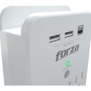 Forza FWT-331USBC - surge protector - 1875 Watt