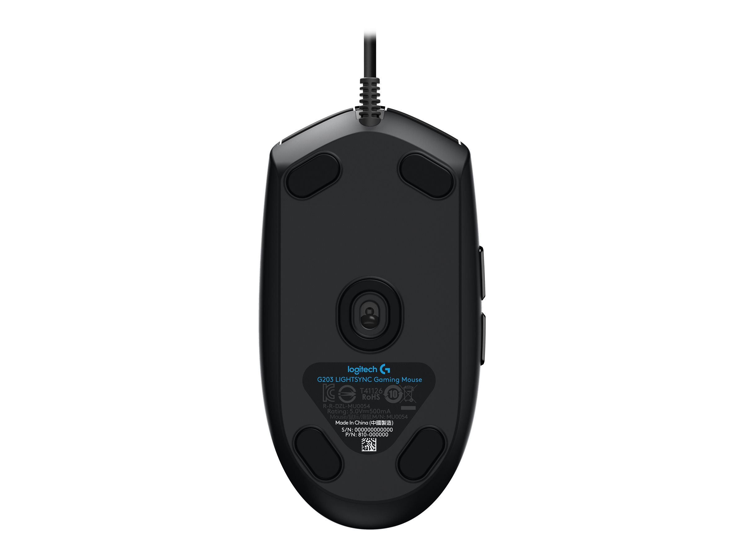 Logitech Gaming Mouse G203 LIGHTSYNC - mouse - USB - black - Image 20