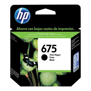 HP 675 - black - original - Ink Advantage - ink cartridge