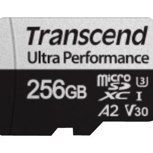 Transcend 340S - flash memory card - 256 GB - microSDXC