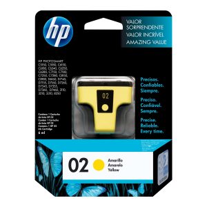 HP 02 - yellow - original - ink cartridge