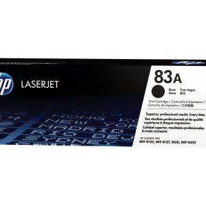 HP 83A - black - original - LaserJet - toner cartridge (CF283A)