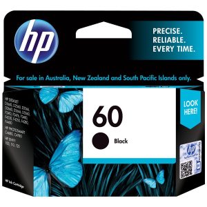 HP 60 - black - original - ink cartridge