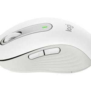 Logitech Signature M650 - mouse - small hands - Bluetooth, 2.4 GHz - off-white