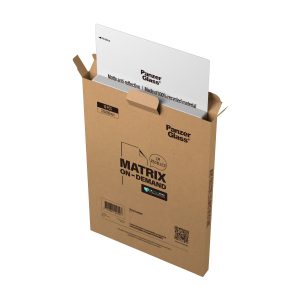 PanzerGlass Matrix - Screen protector for cellular phone - anti-reflective - film - with privacy filter