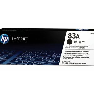 HP 83A - black - original - LaserJet - toner cartridge (CF283A)