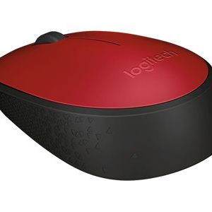 Logitech M170 - mouse - 2.4 GHz - red