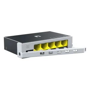 Netis - 5Port Gigabit Switch with Safety Lock - ST105GD