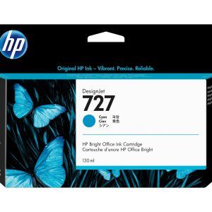 HP 727 - cyan - original - DesignJet - ink cartridge