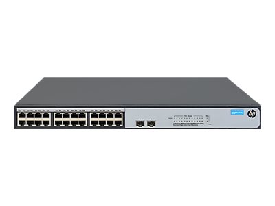 HPE 1420-24G-2SFP+ 10G Uplink Switch - switch - 24 ports - unmanaged - rack-mountable - Image 4