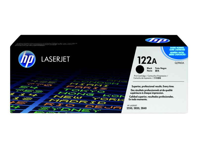 HP 122A - black - original - LaserJet - toner cartridge (Q3960A) - Image 3