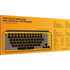 Logitech POP Keys - keyboard - QWERTY - US - blast Input Device