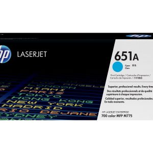 HP 651A - cyan - original - LaserJet - toner cartridge (CE341A)
