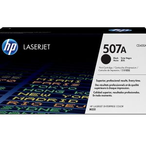 HP 507A - black - original - LaserJet - toner cartridge (CE400A)