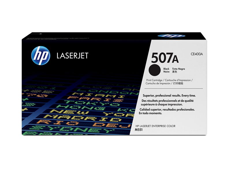 HP 507A - black - original - LaserJet - toner cartridge (CE400A) - Image 12