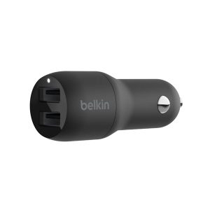 Belkin BoostCharge Dual Charger car power adapter - USB - 24 Watt