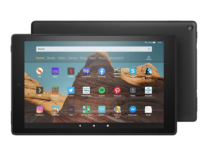 Amazon Fire HD 10 - 11th generation - tablet - 32 GB - 10.1" TFT (1920 x 1200) - microSD slot - black - Image 4
