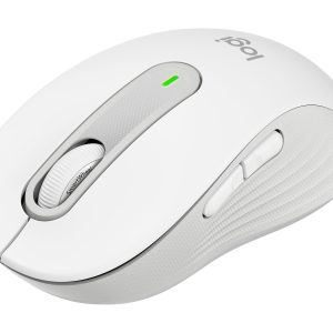 Logitech Signature M650 - mouse - small hands - Bluetooth, 2.4 GHz - off-white